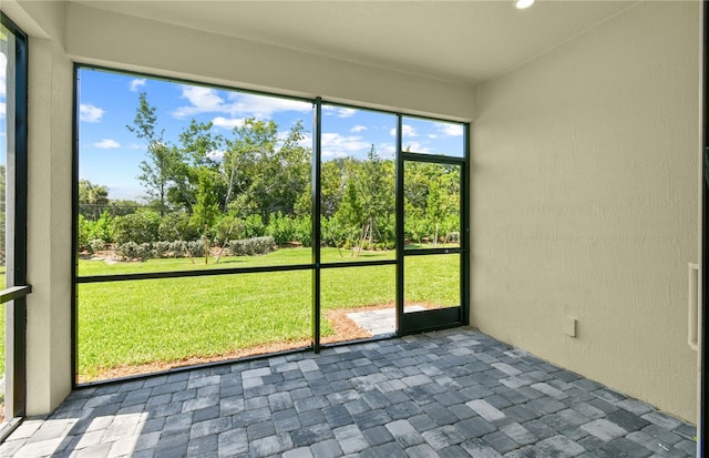 1279 Harper Way Unit 013, Vero Beach, FL 32960 - view of unfurnished sunroom