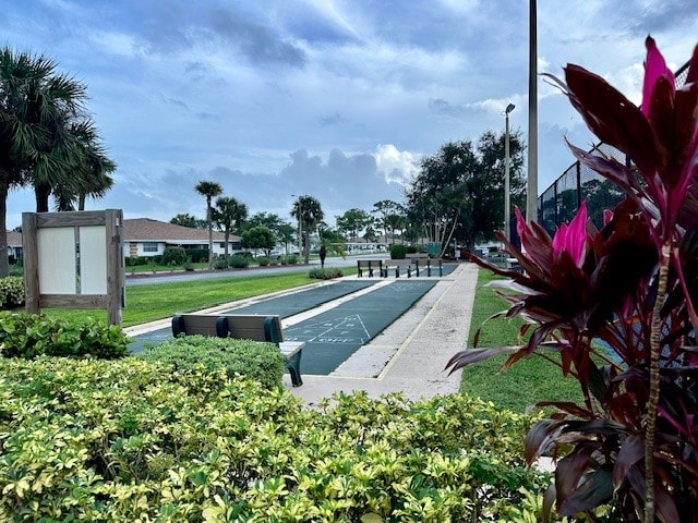 view of property's community