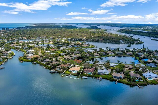 29 Cache Cay Dr, Vero Beach, FL 32963 - aerial view of residential area with a nearby body of water