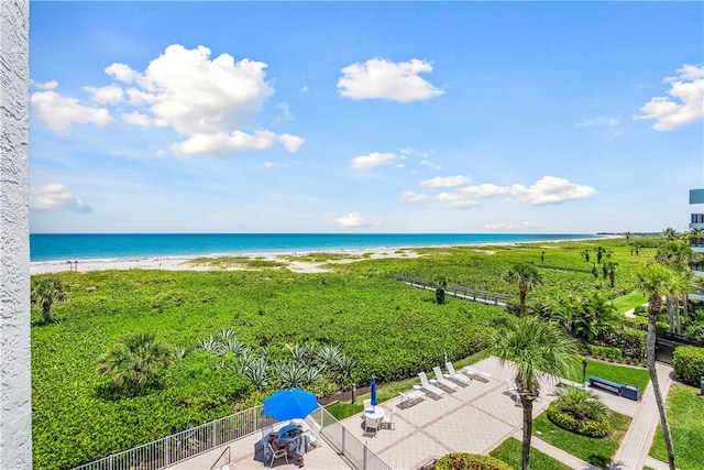 water view with nearby beach