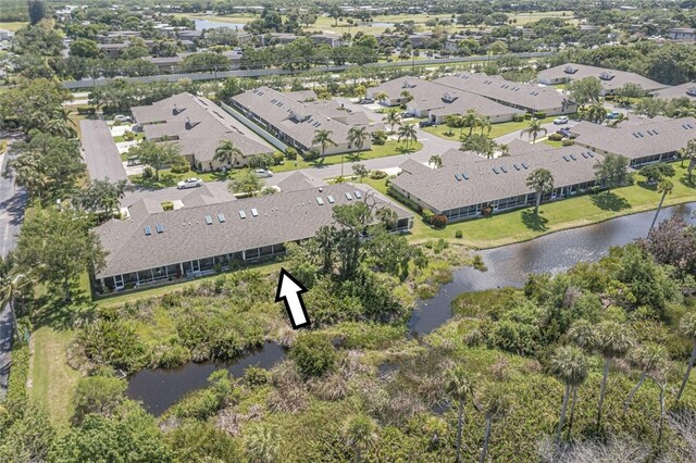 679 5th Ave, Vero Beach, FL 32962 - aerial view featuring a residential view and a water view