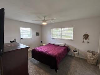 857 Dolores St, Sebastian, FL 32958 - bedroom with a ceiling fan