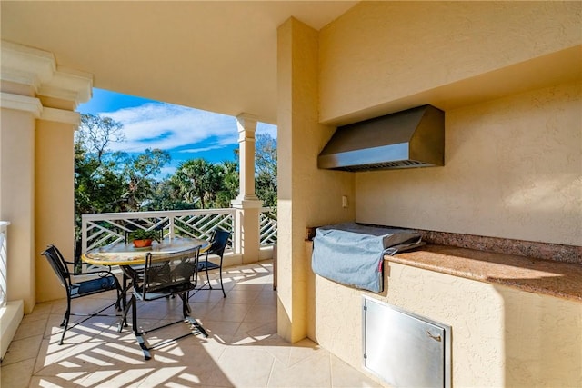 601 N Swim Club Dr Unit 3A, Vero Beach, FL 32963 - patio / terrace featuring outdoor dining space and a grill