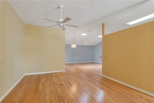 2615 15th St, Vero Beach, FL 32960 - empty room with ceiling fan and light wood finished floors