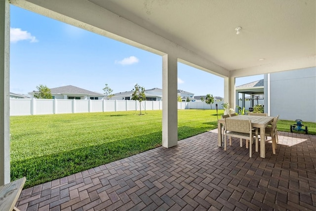 view of patio