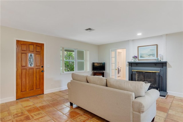 view of living room