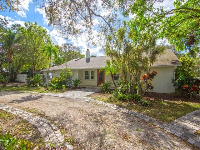 view of ranch-style house