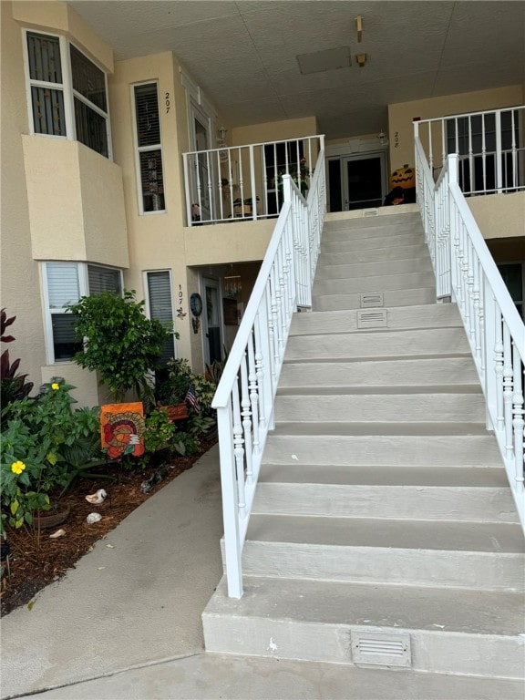 view of staircase