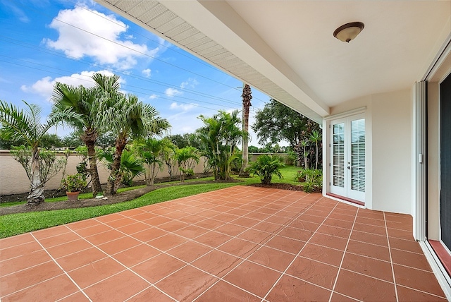 view of patio