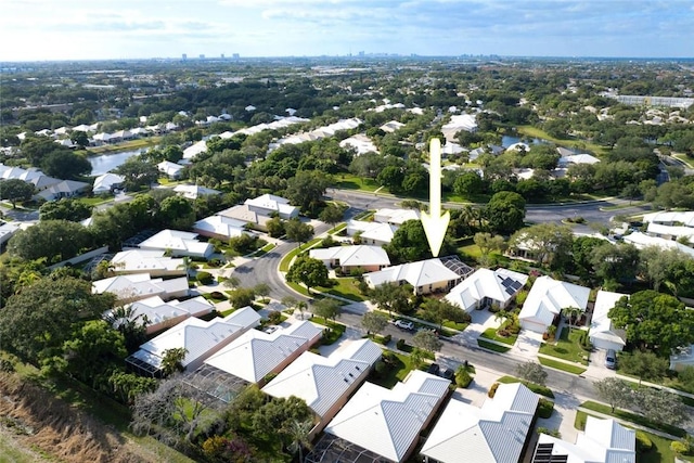 8720 Wakefield Dr, West Palm Beach, FL 33410 - bird's eye view featuring a residential view