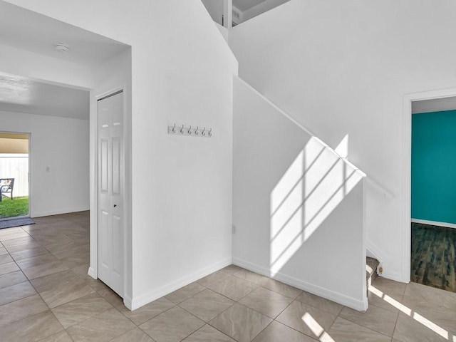 5985 Ridge Lake Cir, Vero Beach, FL 32967 - stairs featuring tile patterned floors