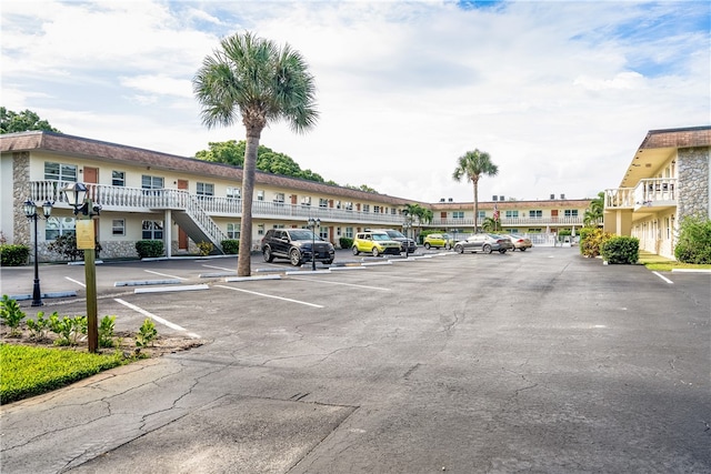 view of car parking