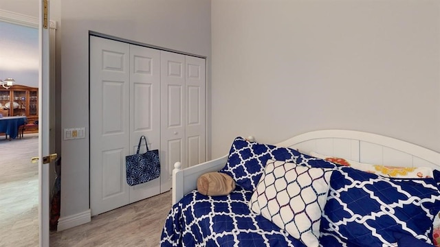 7549 Citronella St, Boynton Beach, FL 33437 - bedroom featuring wood finished floors and a closet