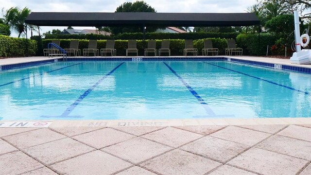 view of swimming pool