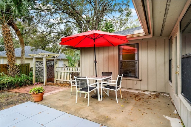 view of patio / terrace