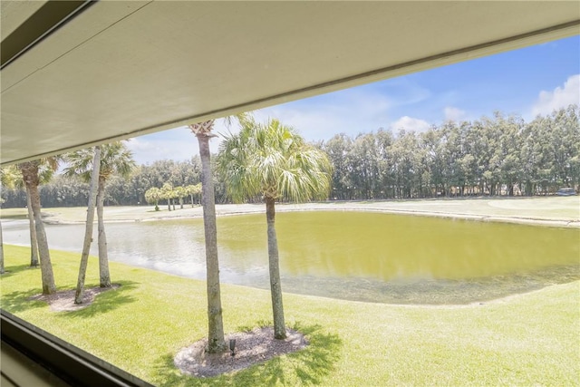12 Plantation Dr Unit 205, Vero Beach, FL 32966 - water view with a tree filled landscape