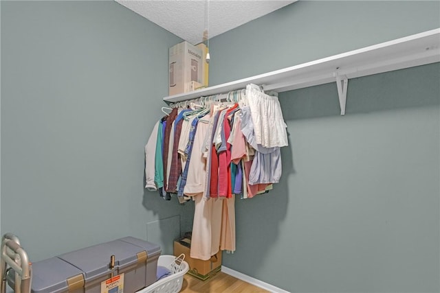 12 Plantation Dr Unit 205, Vero Beach, FL 32966 - spacious closet featuring wood finished floors