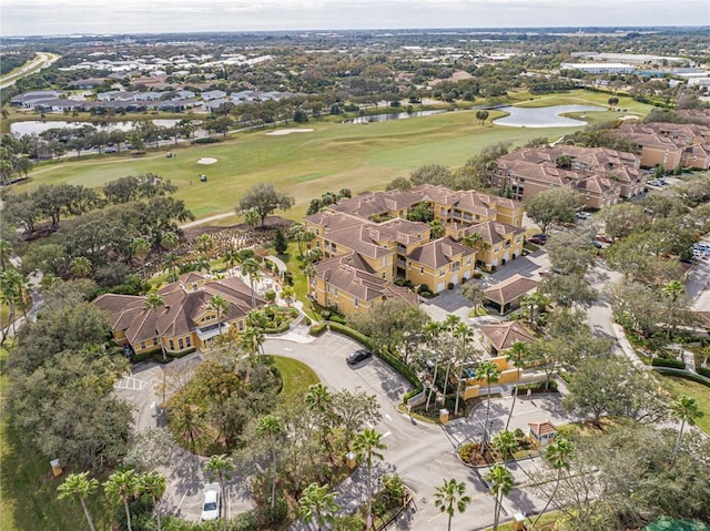 5095 Fairways Cir Unit I203, Vero Beach, FL 32967 - aerial view of property and surrounding area with nearby suburban area and a local golf course