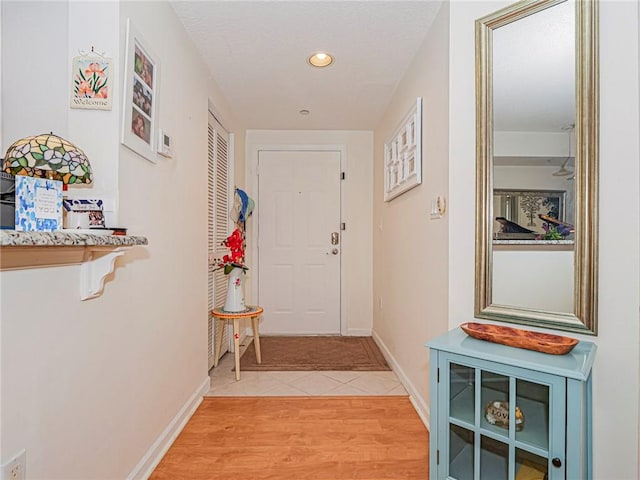 5095 Fairways Cir Unit I203, Vero Beach, FL 32967 - corridor with recessed lighting and light wood-style flooring