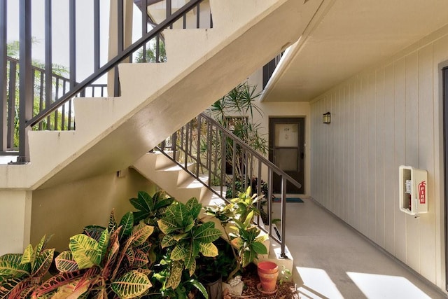view of exterior entry