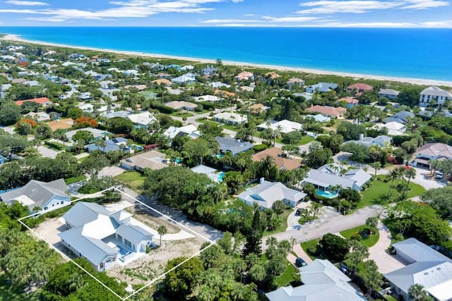 985 Clipper Rd, Vero Beach, FL 32963 - aerial view of residential area featuring expansive beach