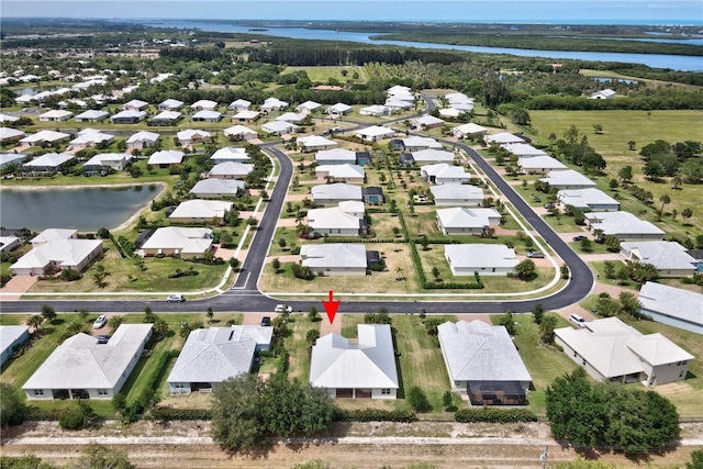 2545 Saint Lucia Cir, Vero Beach, FL 32967 - view of property location featuring a nearby body of water and nearby suburban area