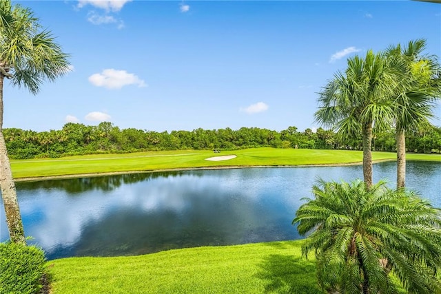 28 Plantation Dr Unit 204, Vero Beach, FL 32966 - water view featuring a tree filled landscape and a local golf course