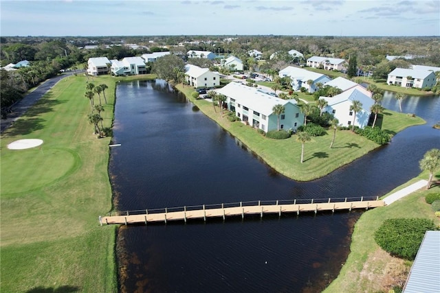 5760 Marina Dr Unit 4, Sebastian, FL 32958 - aerial perspective of suburban area with a large body of water