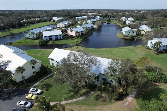 5760 Marina Dr Unit 4, Sebastian, FL 32958 - aerial view of residential area with a large body of water and a golf club