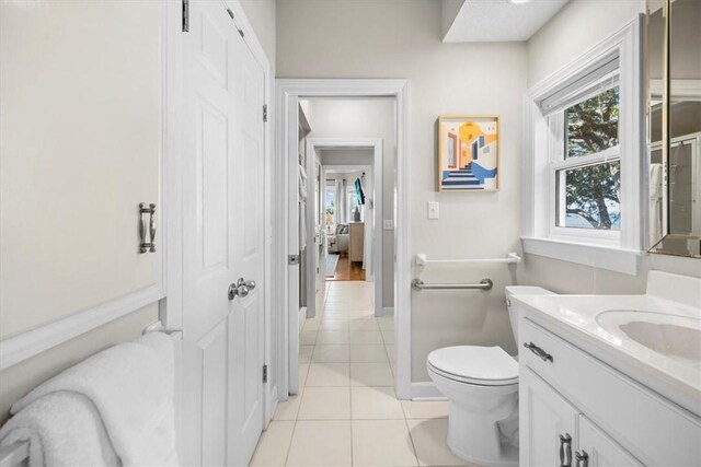 449 S Garcon Point Rd Fl, Milton, FL 32583 - bathroom featuring vanity and tile patterned floors
