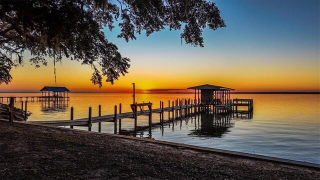 449 S Garcon Point Rd Fl, Milton, FL 32583 - dock with a water view