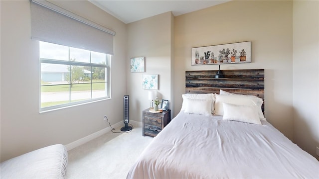 bedroom featuring carpet floors