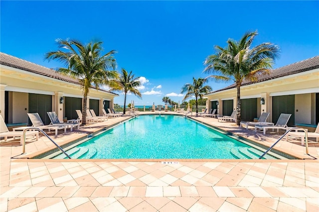 community pool featuring a patio