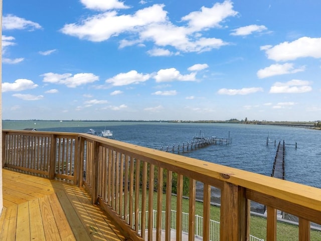 8820 44th Ave, Sebastian, FL 32958 - dock featuring a water view