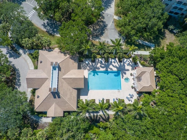 bird's eye view