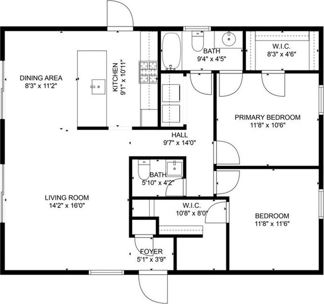 233 13th St SW, Vero Beach, FL 32962 - room layout