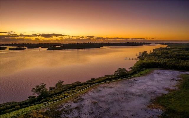 property view of water