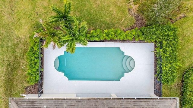 5964 Long Leaf Ln, Vero Beach, FL 32966 - aerial view of a pool area