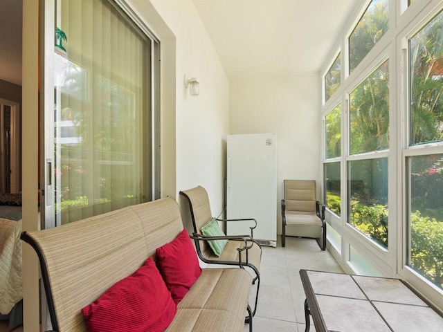 2800 Indian River Blvd Unit 2S, Vero Beach, FL 32960 - sunroom with tile patterned flooring