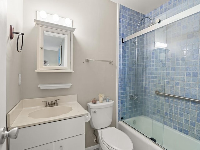 2800 Indian River Blvd Unit 2S, Vero Beach, FL 32960 - full bath featuring combined bath / shower with glass door, toilet, and vanity