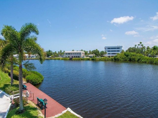 2800 Indian River Blvd Unit 2S, Vero Beach, FL 32960 - water view featuring a boat dock