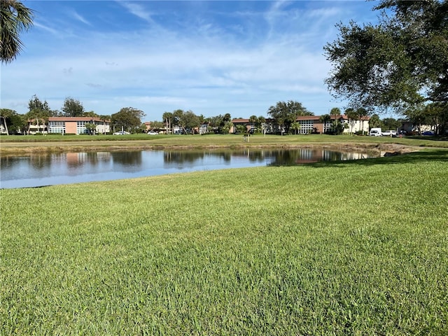 view of water feature