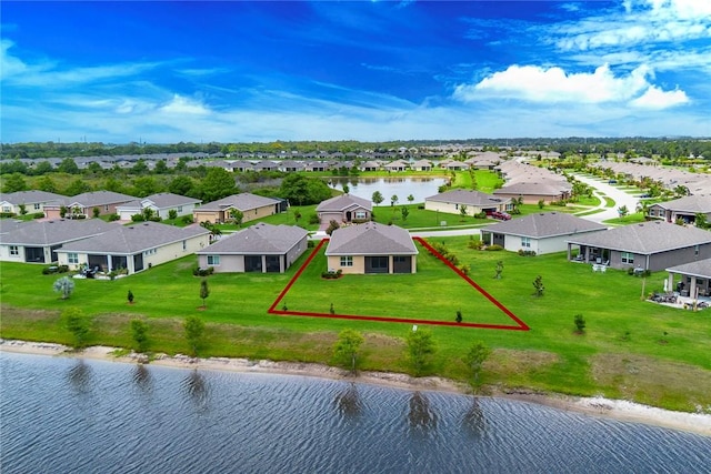 2115 Crowned Eagle Cir SW, Vero Beach, FL 32962 - aerial perspective of suburban area featuring a nearby body of water