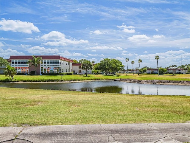 property view of water