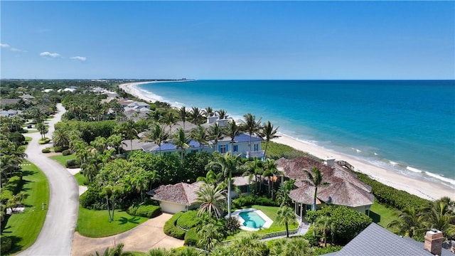 186 Ocean Way, Vero Beach, FL 32963 - drone / aerial view of expansive beach