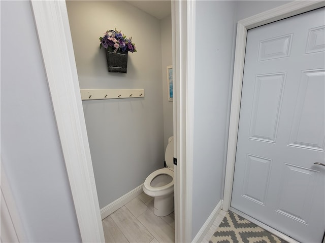 bathroom with toilet