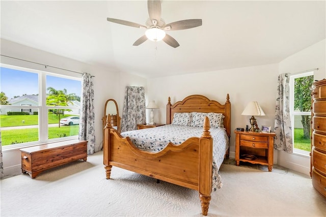 760 Holden Ave, Sebastian, FL 32958 - carpeted bedroom featuring ceiling fan