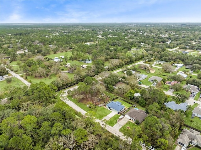 bird's eye view featuring a residential view