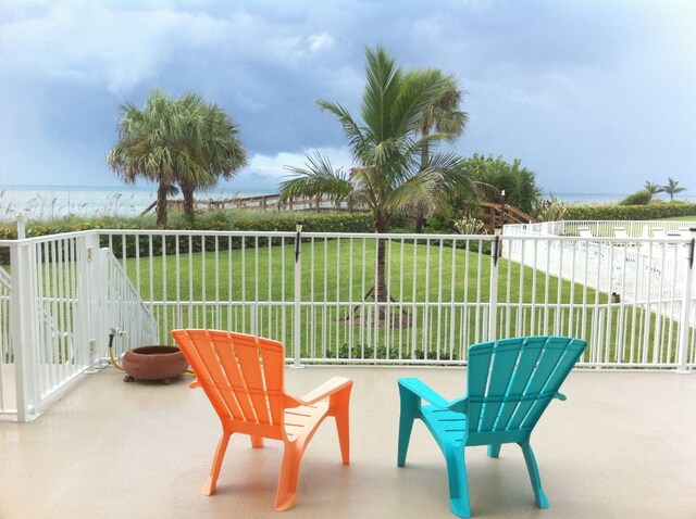 view of patio