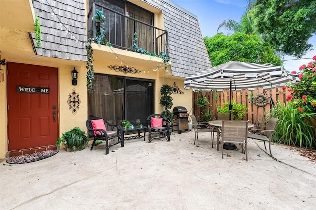 1170 6th Ave Unit 9D, Vero Beach, FL 32960 - view of patio / terrace featuring grilling area and outdoor dining space